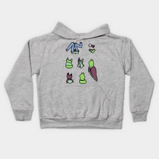 Free Love Beachwear Kids Hoodie